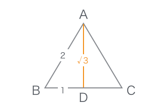 二等辺三角形の性質と辺の長さの求め方 押さえておきたい三辺の長さの比